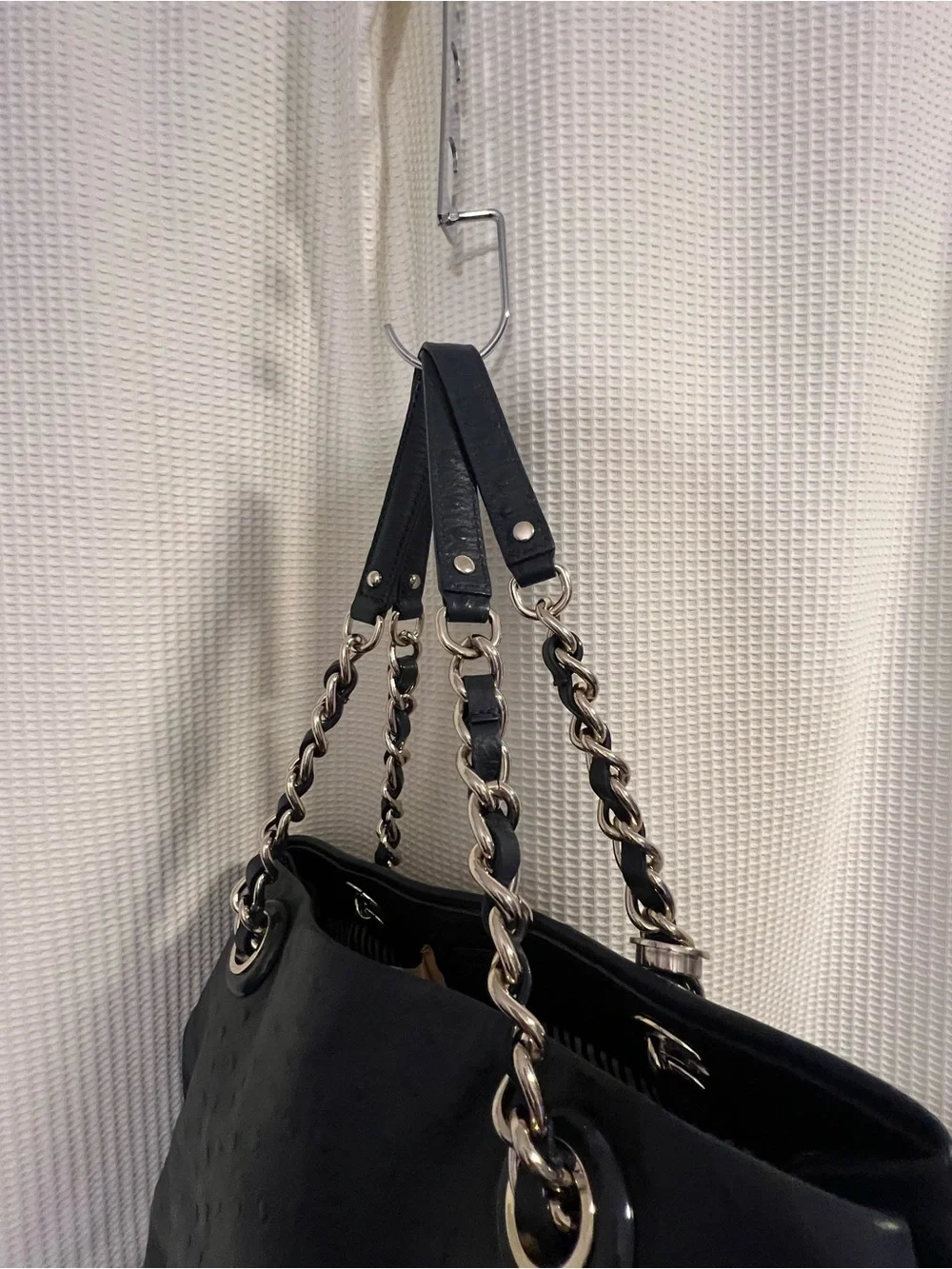 Kate Spade Crocodile Dark Blue Women’s Tote Bag